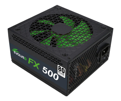 Zasilacz do komputera Evolveo FX500 500W 80 Plus
